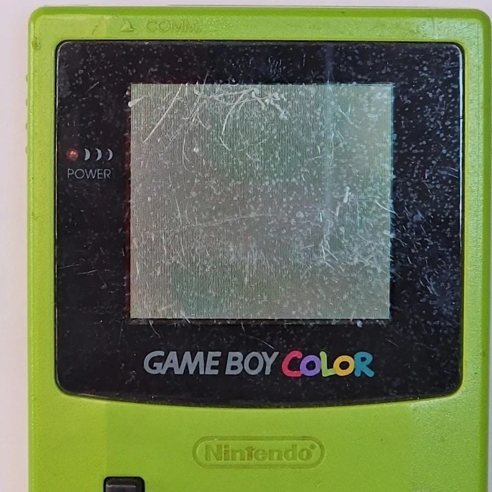 Vtg Nintendo Game Boy Color LOT 3 Pokemon Pikachu Crystal Blue Game Camera WORKS